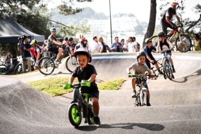 I comuni con pump track hanno ciclisti migliori