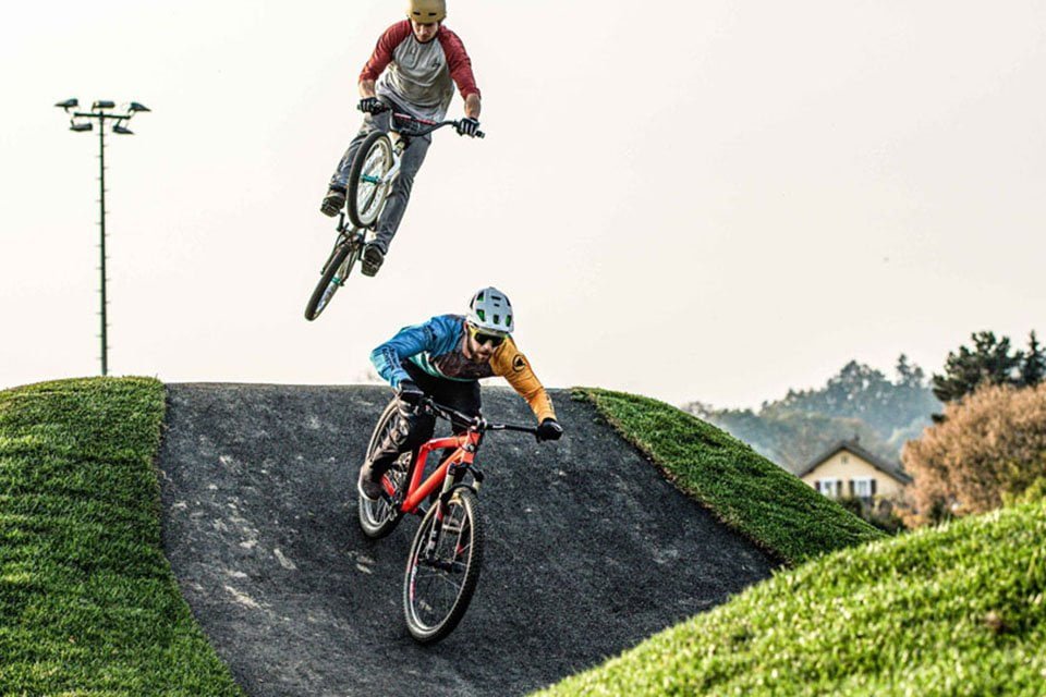 tekmovanje na pumptrack poligonu