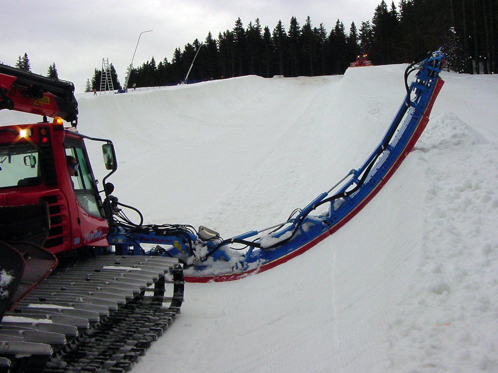 Shaping Halfpipe